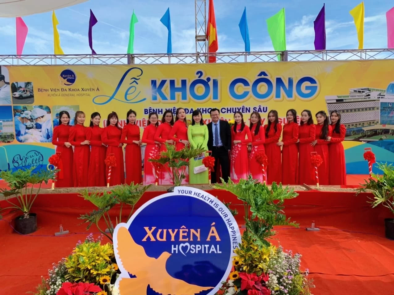 4-7-2023 ngày khởi công bệnh viện xuyên á tây nguyên