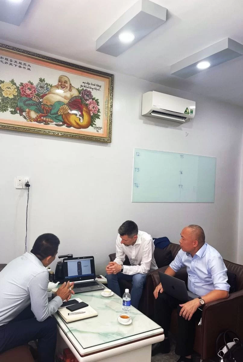 Đại diện BFT trao đổi cùng ban lãnh đạo Bảo Phúc