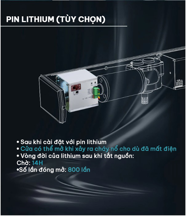 Sử dụng pin lithium