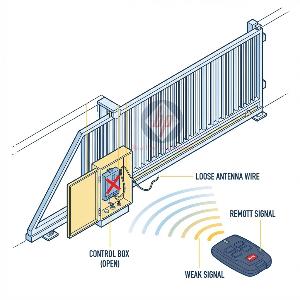 Bộ Thu Tín Hiệu Bị Lỗi