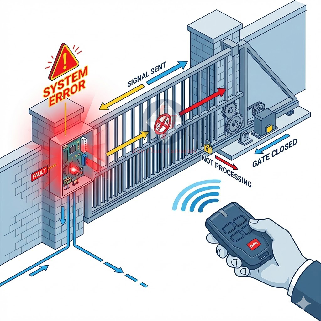 Board Điều Khiển Trung Tâm Hỏng
