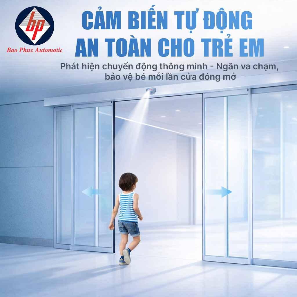 CẢM BIẾN TỰ ĐỘNG AN TOÀN CHO TRẺ EM