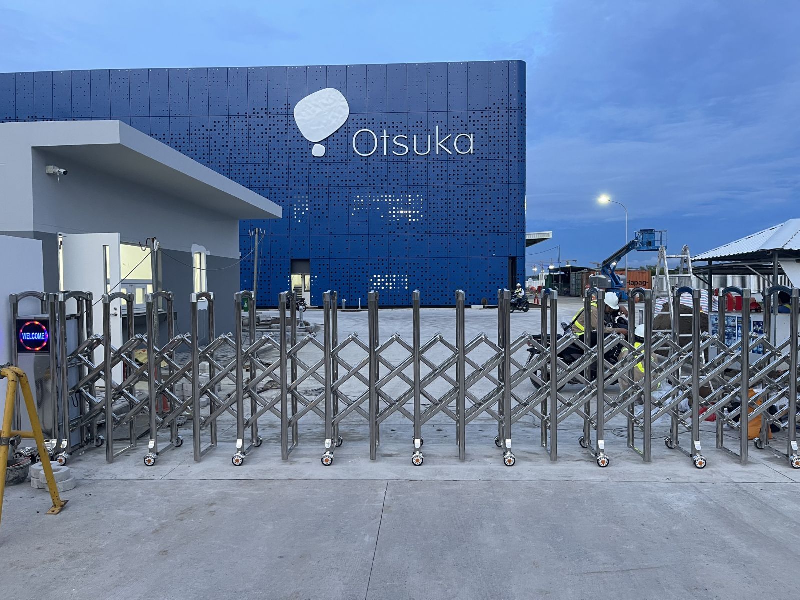 Cổng Xếp Tự Động đã thi công 03