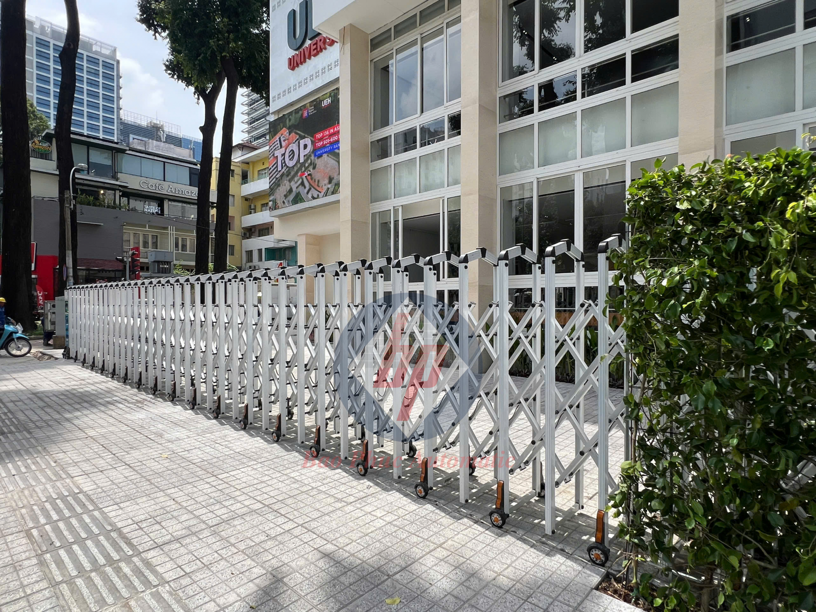Cổng Xếp Tự Động đã thi công 04