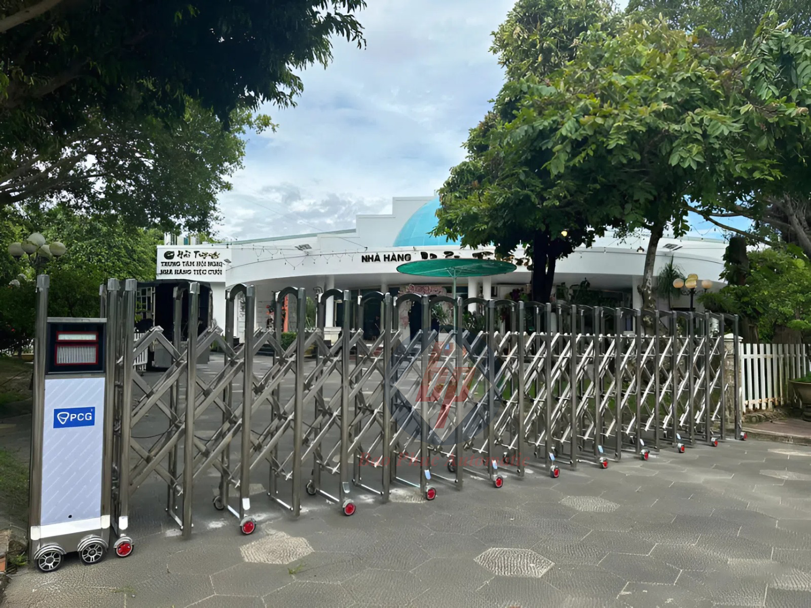 Cổng Xếp Tự Động đã thi công 05