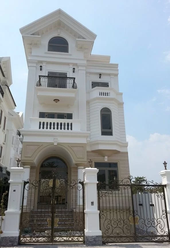 Cổng tự động Biệt Thự Cityland Phan Văn Trị