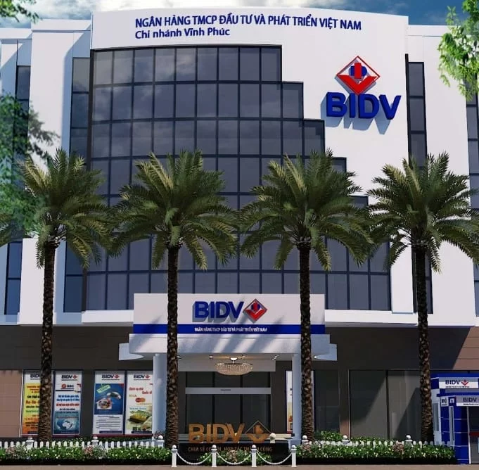 Cửa cổng tự động Ngân hàng BIDV