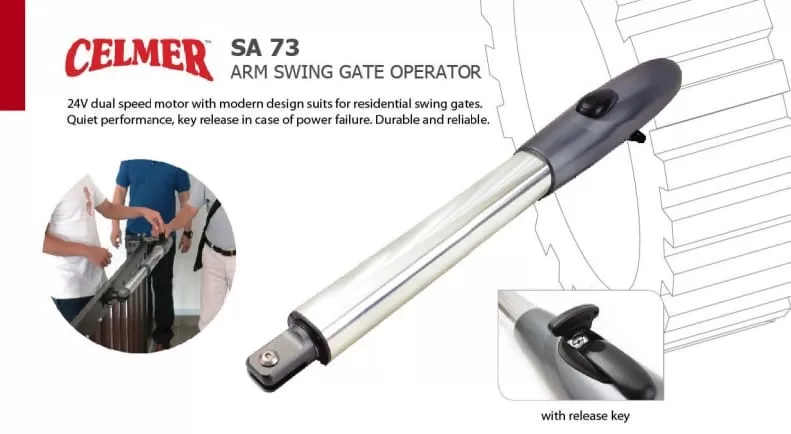 Cổng mở cánh tay đòn CELMER
