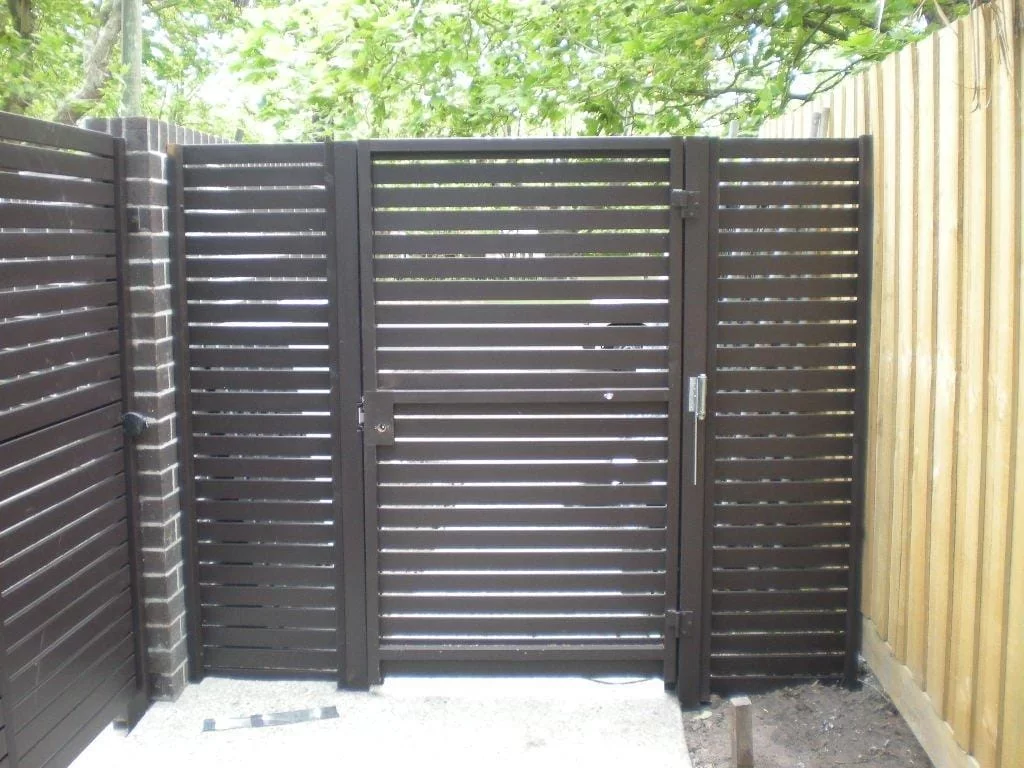 Mẫu cổng sắt phong cách Châu Âu 01