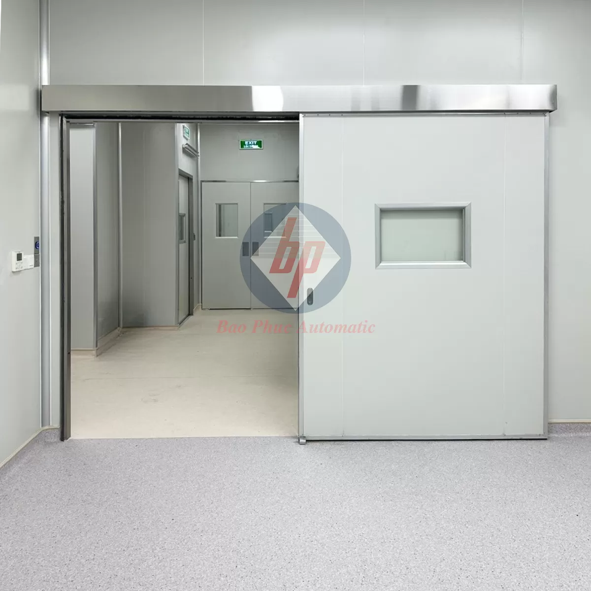 Tiêu chuẩn cửa phòng mổ inox SUS 304 kháng khuẩn