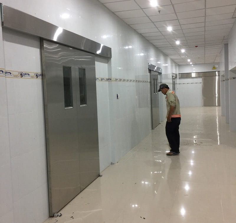 Cửa tự động Bệnh Viện Xuyên Á - Vĩnh Long 888