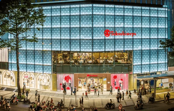 Cửa tự động Takashimaya - Saigon Centre