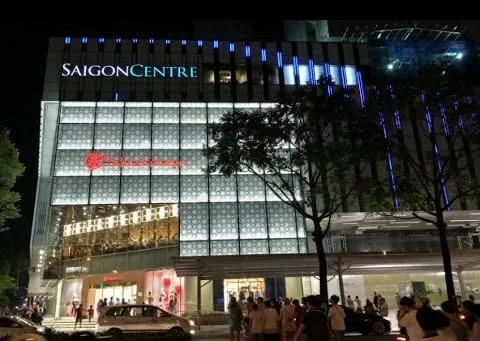 Cửa tự động Takashimaya - Saigon Centre