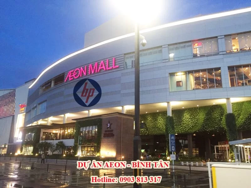 Dự Án Cửa Tự Động AEON Bình Tân