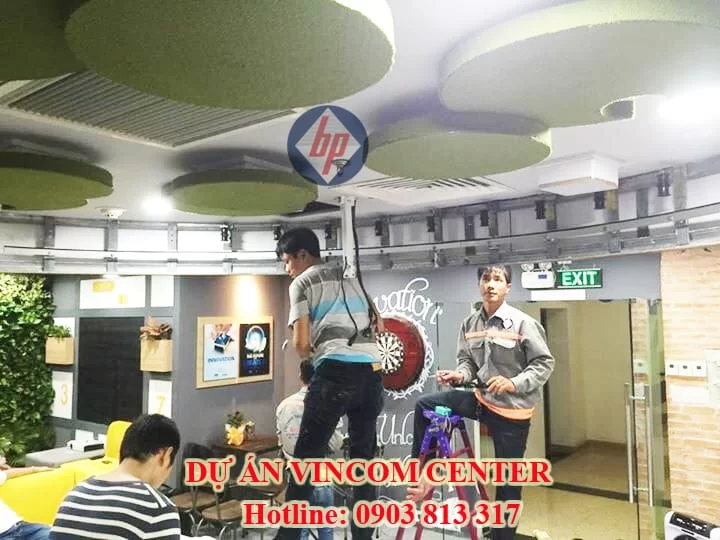 Dự án Cửa Xoay Tự Động Vincom Center