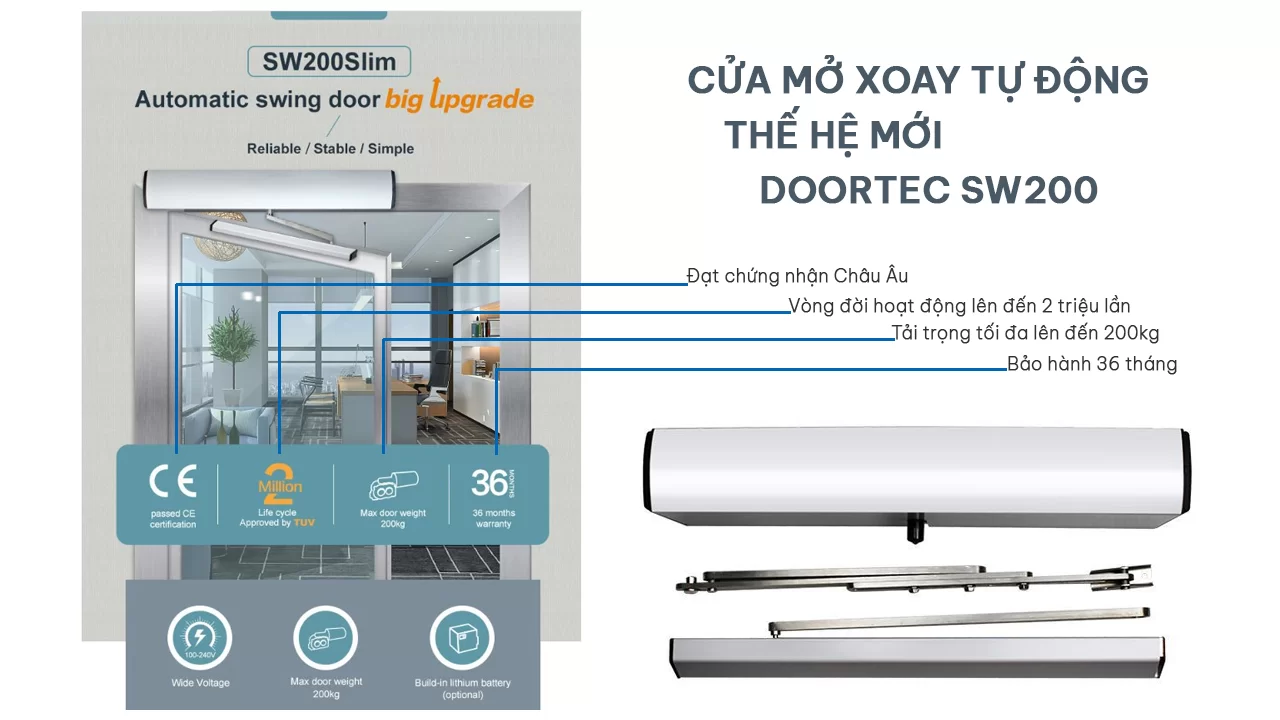 Giới thiệu cửa Doortec SW200
