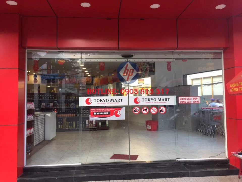 Cửa siêu thị tự động TokyoMart