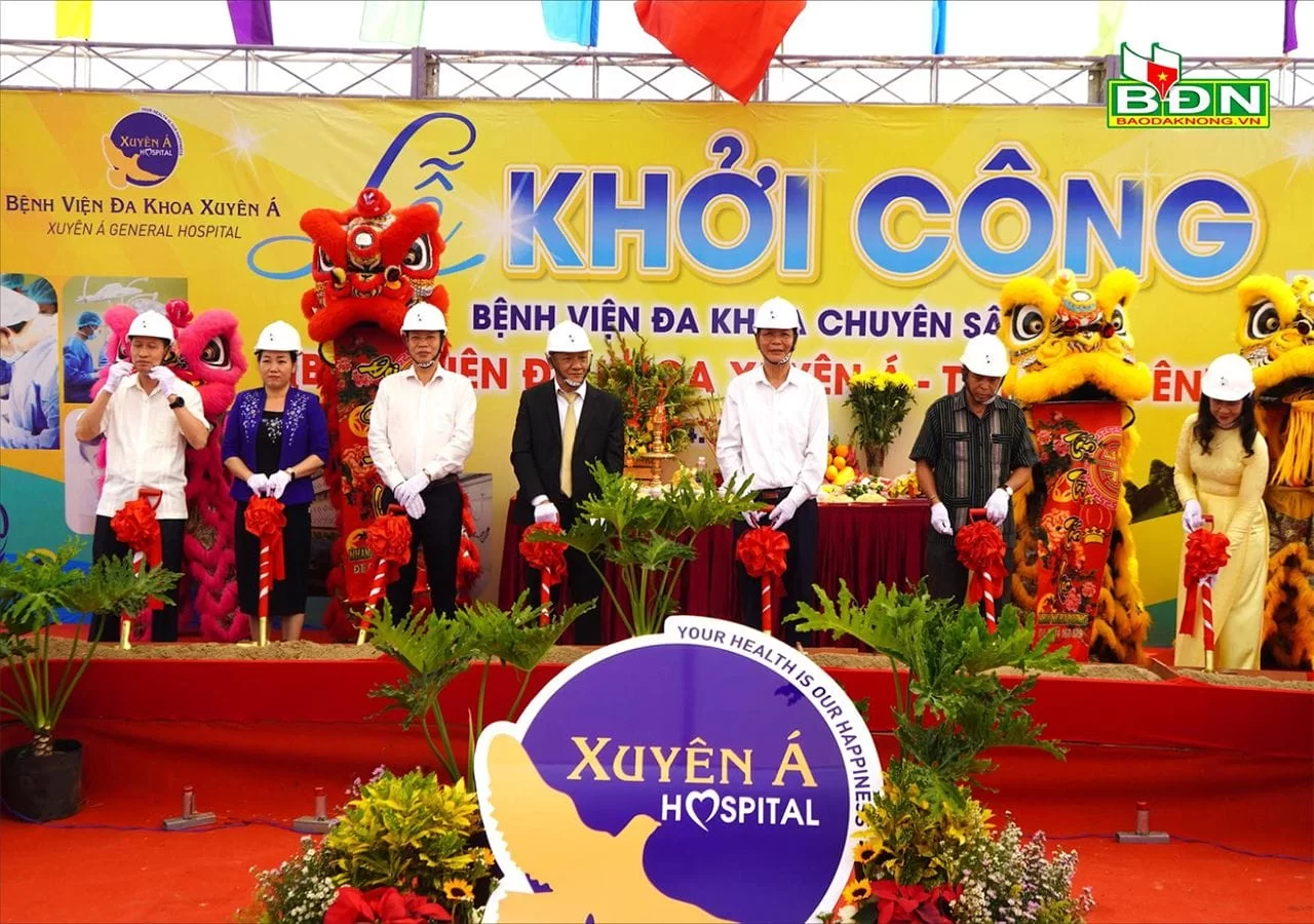 Khởi công xây dựng bệnh viện xuyên á tây nguyên