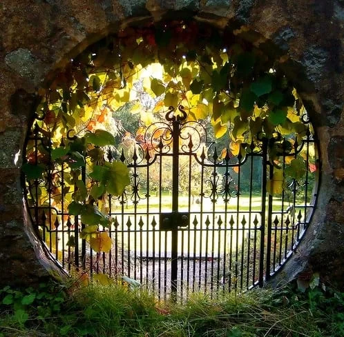 Mẫu cổng tròn đẹp