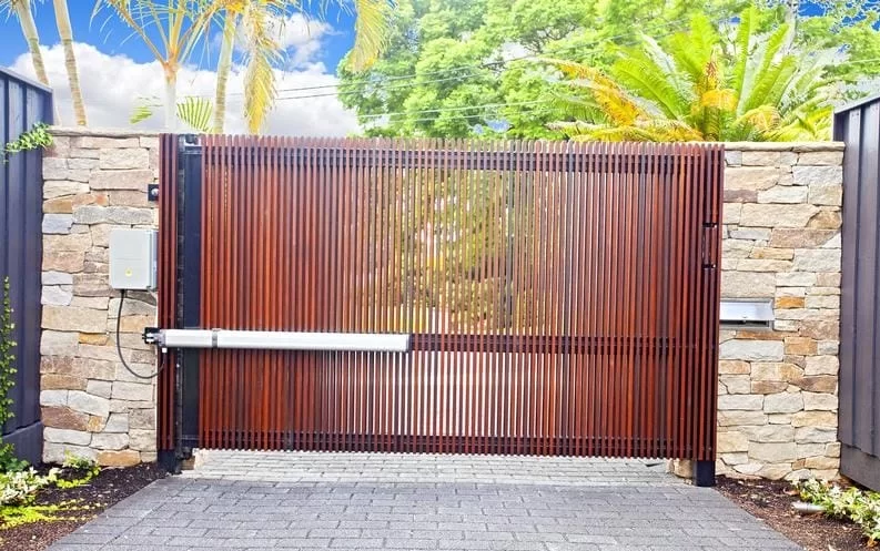 Mẫu cổng mở tự động đẹp