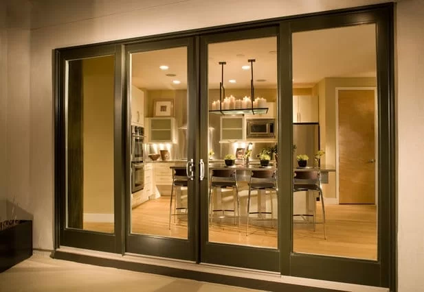 Mẫu cửa nhôm kính 4 cánh đẹp