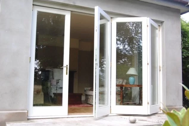 Mẫu cửa nhôm kính 4 cánh đẹp