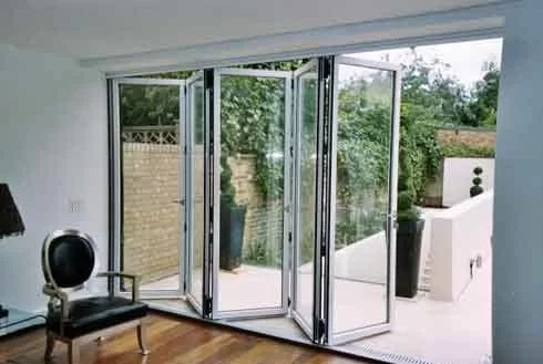 Mẫu cửa nhôm kính 4 cánh đẹp