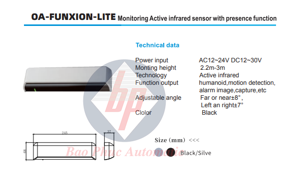 Cảm biến OA-FUNXION-LITE
