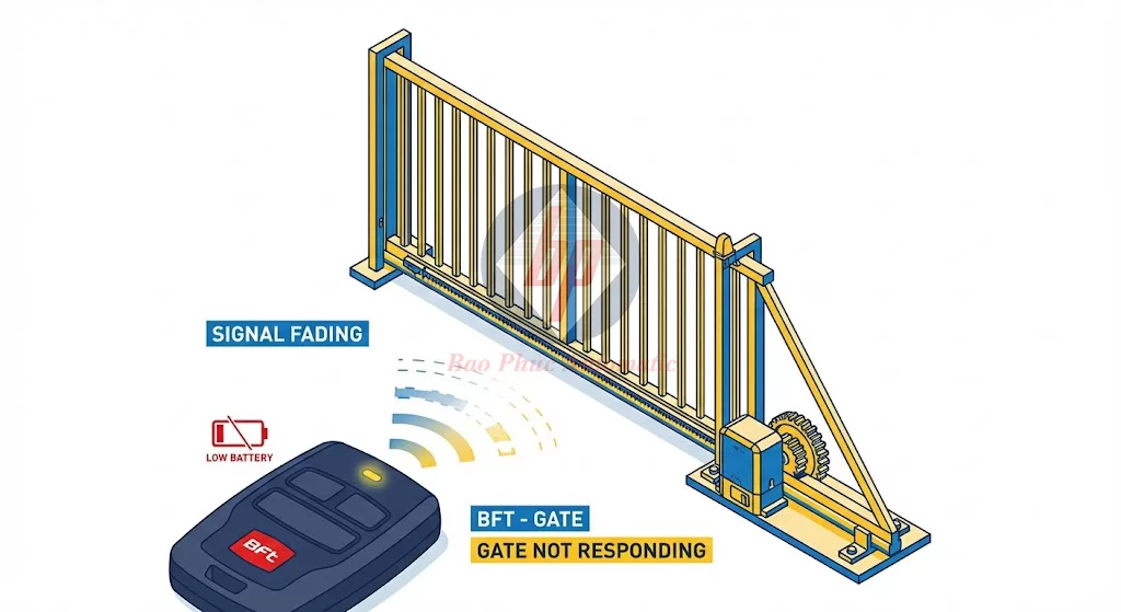 Pin Remote Yếu  Hết Pin