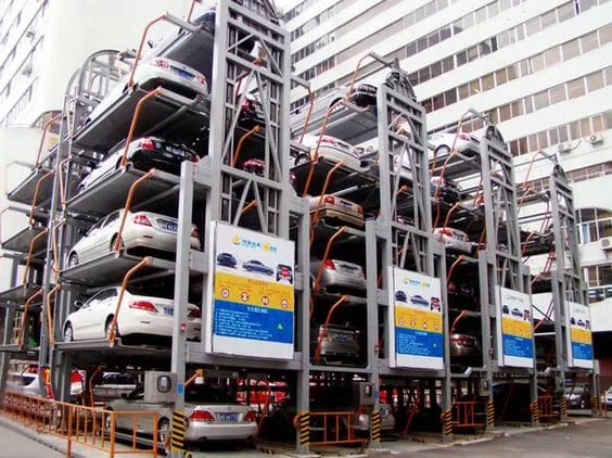 bãi đỗ xe xoay vòng tự động