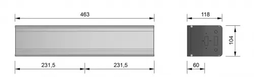 bảng vẽ kích thước model FACE SW5