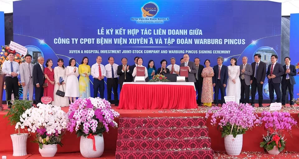 Bệnh viện Xuyên Á ký kết hợp đồng hợp tác