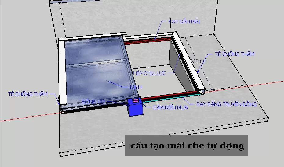 ban ve cau tao mai che tu dong