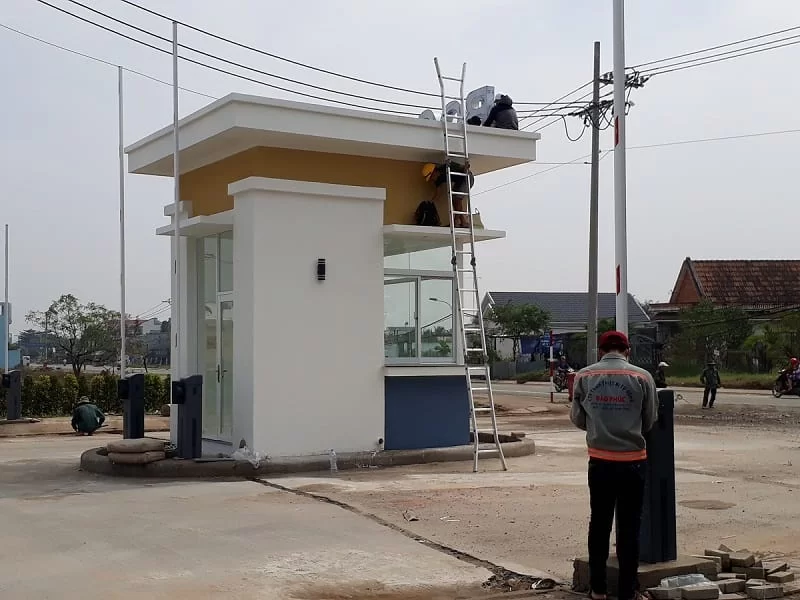 Barrier khu dân cư Phong Phú 4