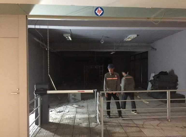 Thanh chắn Barrier trường học