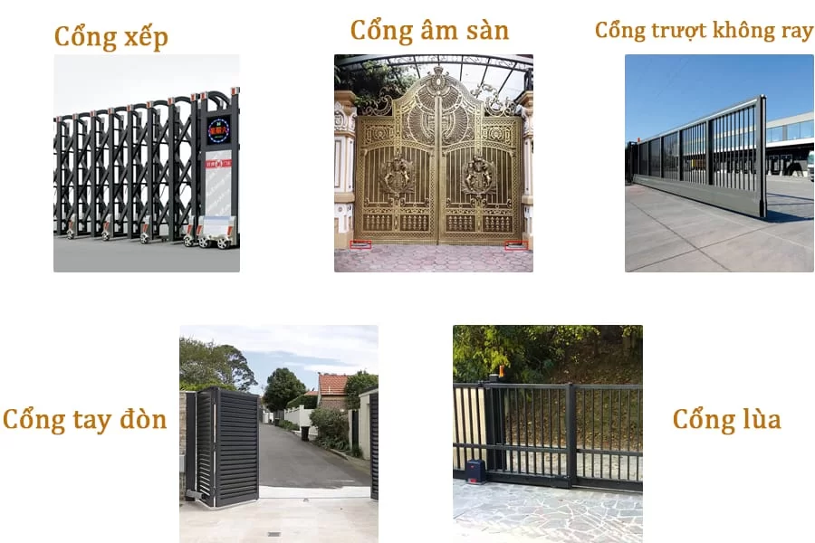 Dịch vụ sửa chữa các loại cổng tự động
