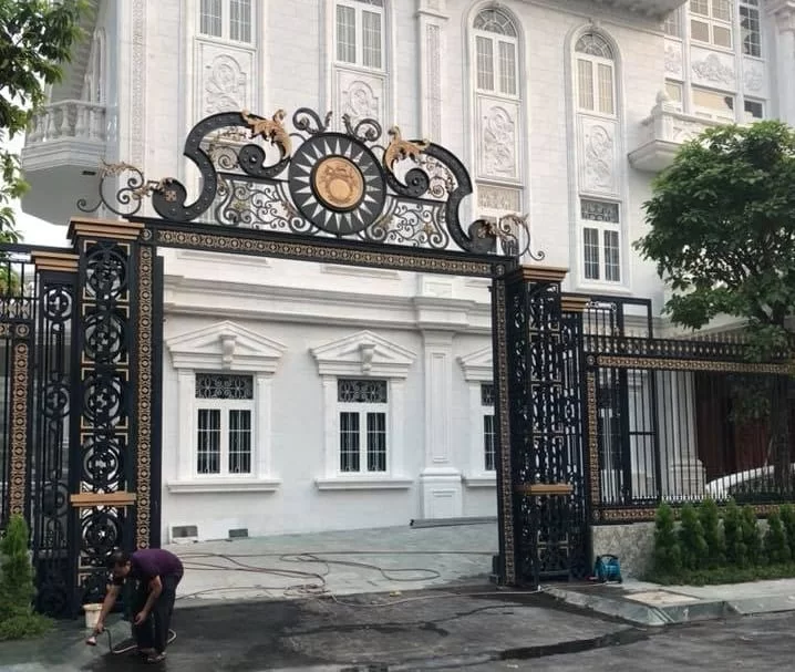 Cổng tự động âm sàn