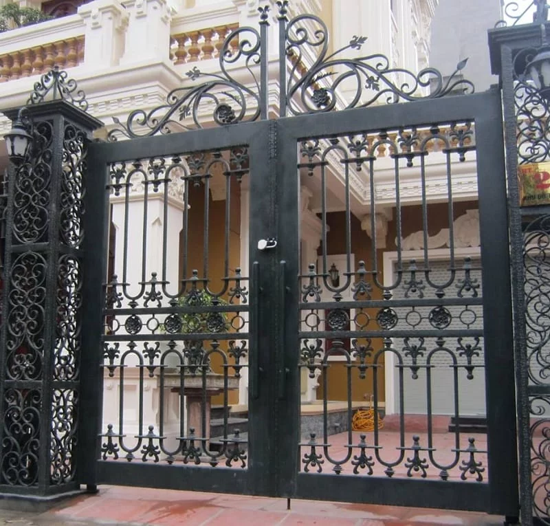 Mẫu cổng sắt mỹ nghệ