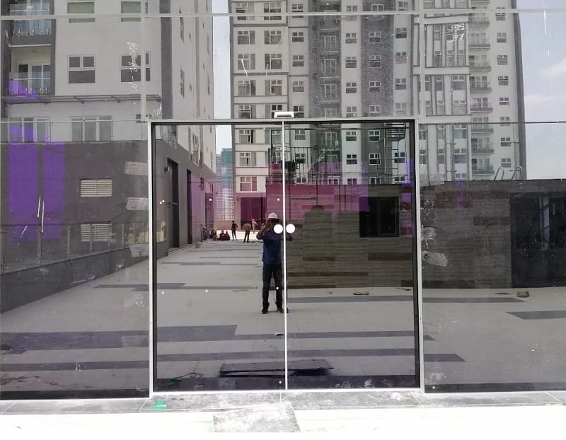 cửa kính tự động cho siêu thị