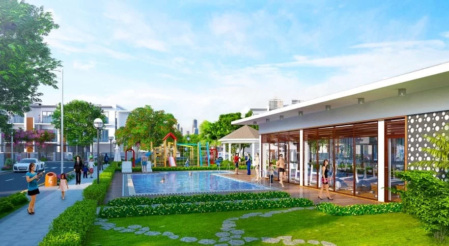 Cửa cổng tự động sân Golf