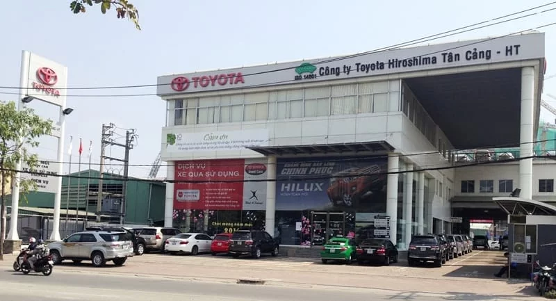Cửa cổng tự động Showroom xe ô tô - xe máy