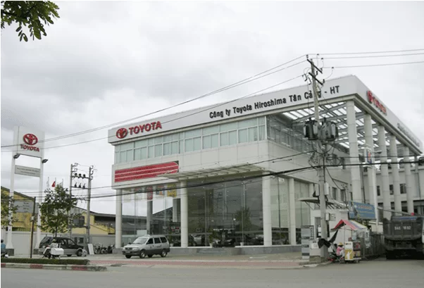 Cửa cổng tự động Showroom xe ô tô - xe máy