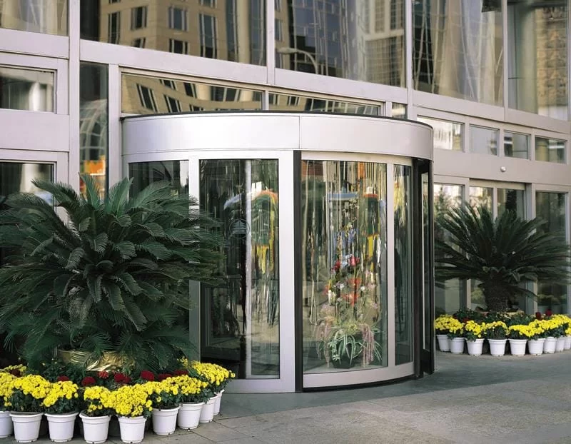 cửa xoay tròn tự động - KBB