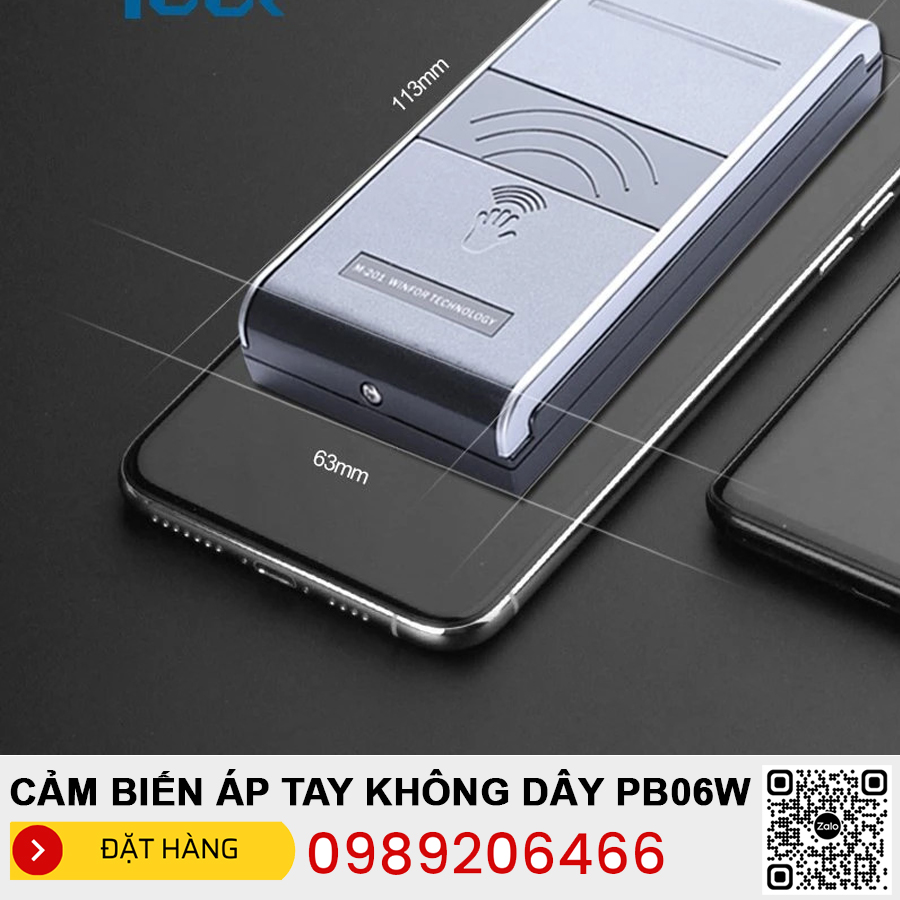 Cảm biến áp tay không dây PB06
