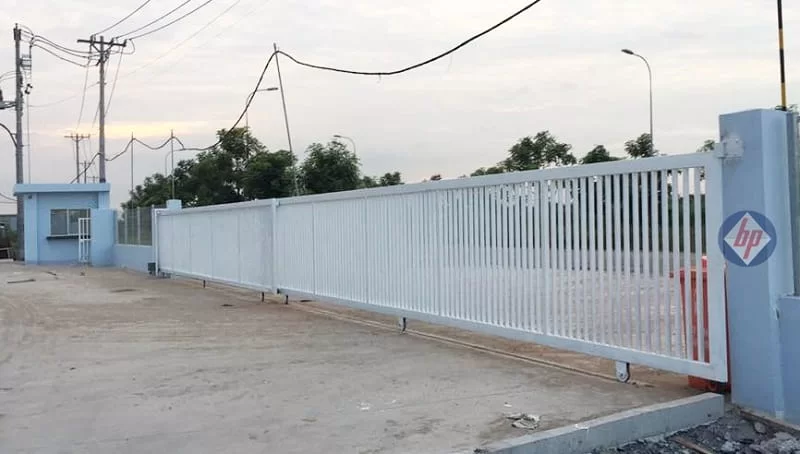 Cổng lùa xếp lớp tự động