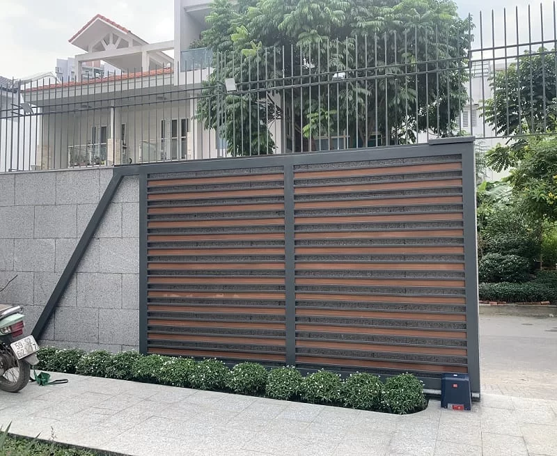 cổng trượt tự động