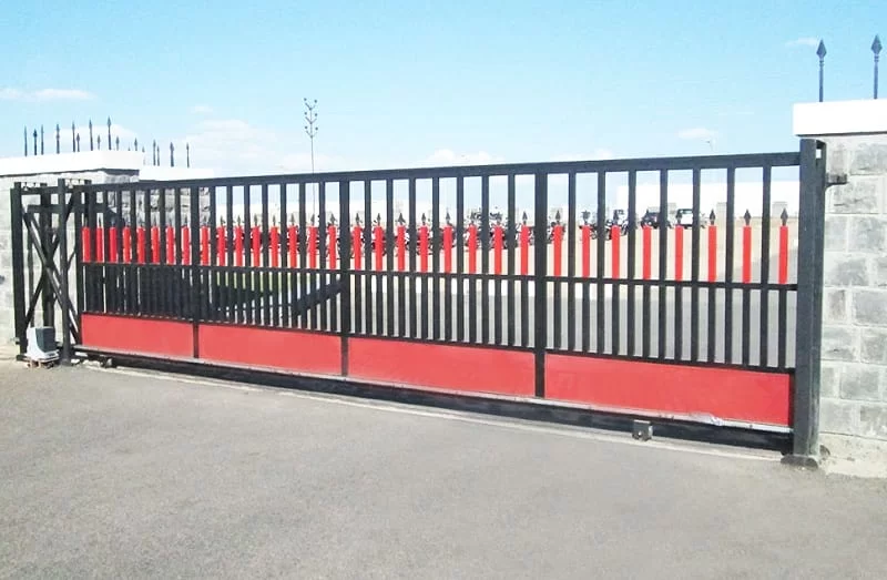 Mẫu cổng trượt nhà máy
