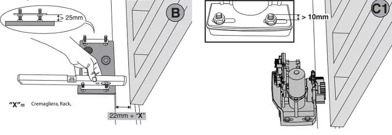 Lắp đặt cổng trượt tự động ARES BT A1000 - A1500