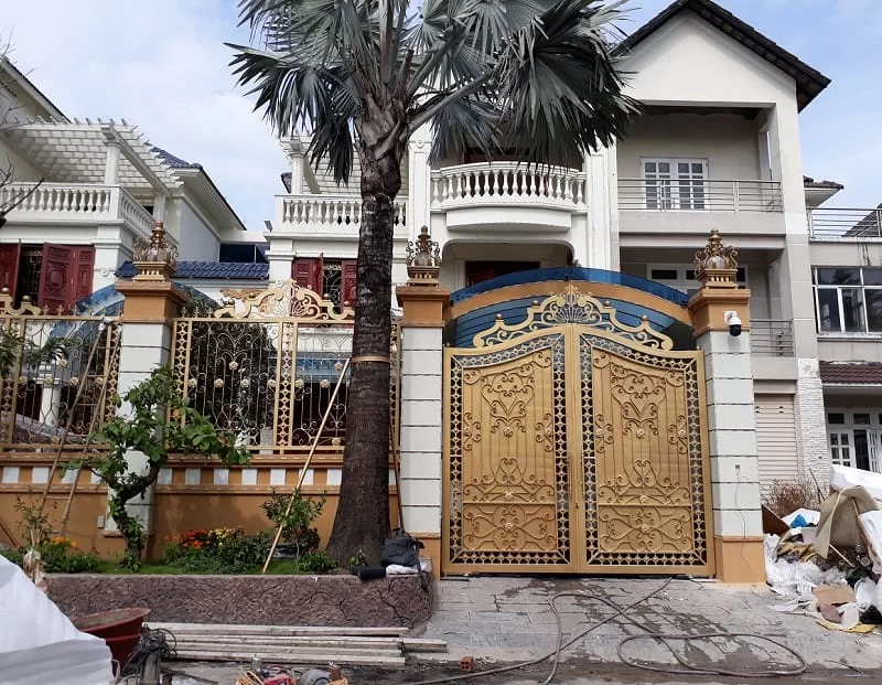 cổng trung tâm hành chính Bình Dương