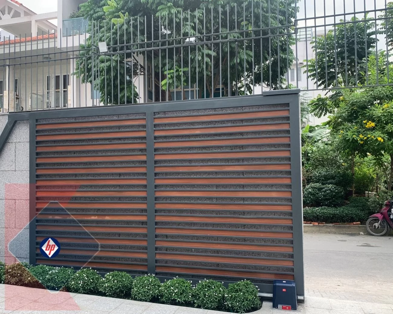 Cửa cổng lùa 1 cánh tự động